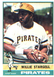 1976 Topps Baseball Cards      270     Willie Stargell